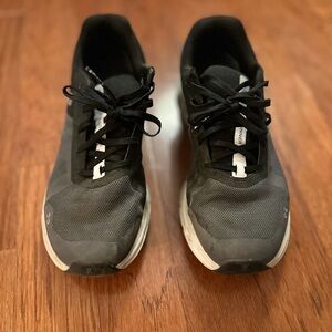 On Running Black Lace-Up Sneakers